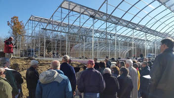 Wellspring Cooperative Greenhouse celebrates its first harvest, thanks to health systems embracing the anchor mission