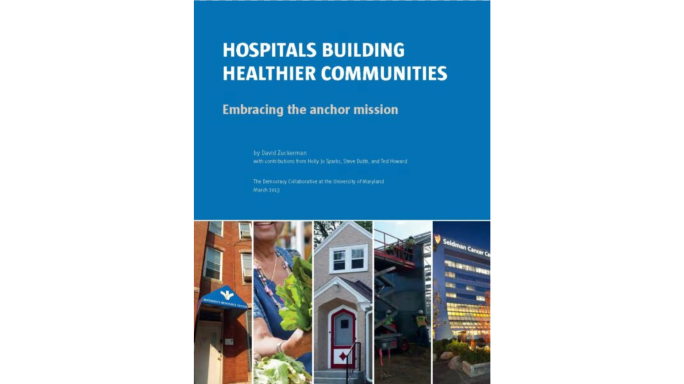 Hospitals Building Healthier Communities