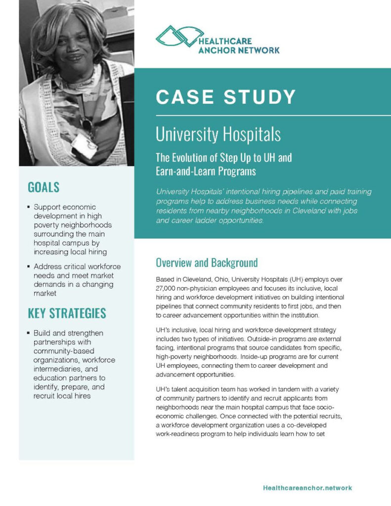 HAN case study on UH’s Impact Workforce strategies