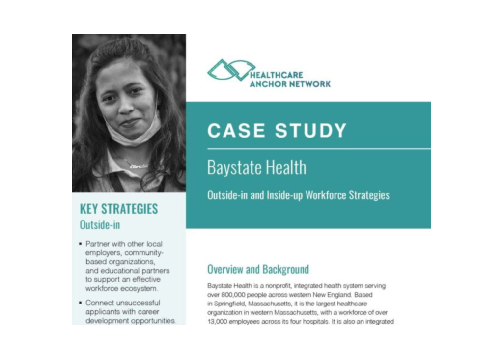 Baystate Health: Outside-in and Inside-Up Workforce Strategies