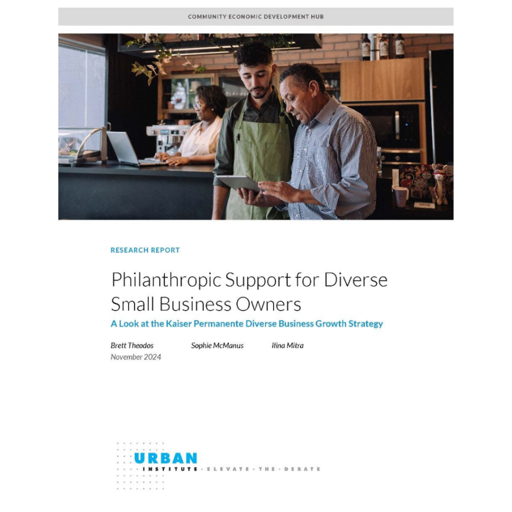 Insights from Kaiser Permanente’s Support for Small Businesses